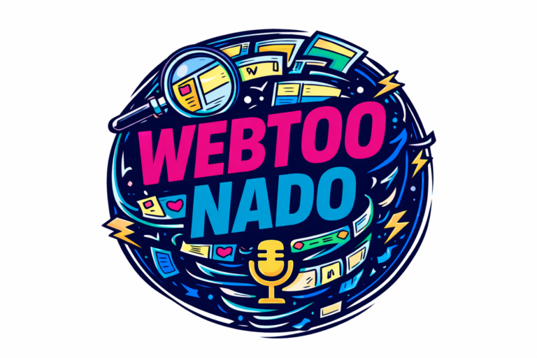 Logo vibrante com estilo de quadrinhos